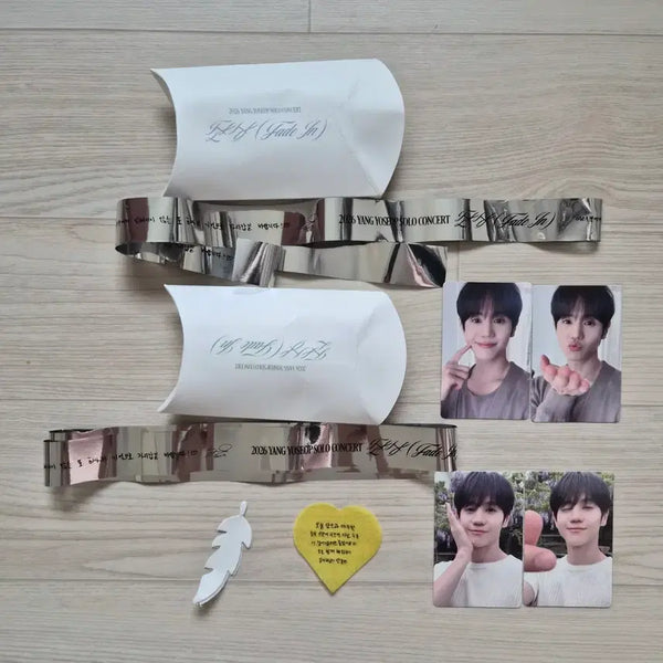 [BUNJANG] YANG Yoseop [FADE IN] Concert Entry Kit Photocard Confetti / 양요섭 [FADE IN] 콘서트 입장 키트 _ 포카 컨페티