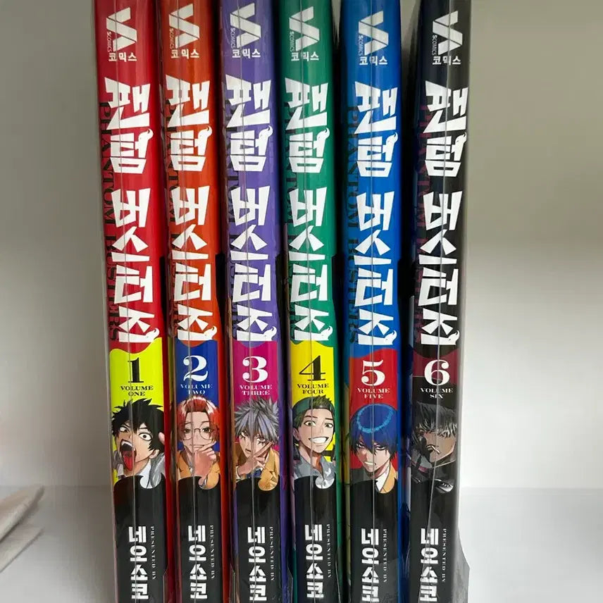 [BUNJANG] Phantom Buster Complete Set Volumes 1-6 First Edition / 팬텀버스터즈 올초판 1~6권 일괄 양도