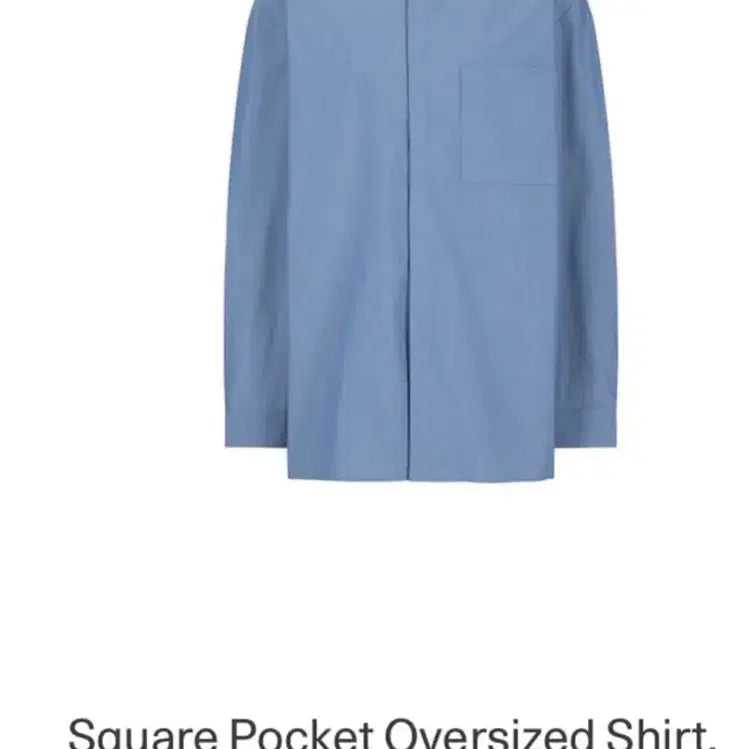 [BUNJANG] Amomento 26SS Square Pocket Oversized Shirt M / 새상품) 26SS 아모멘토 스퀘어 포켓 오버사이즈 셔츠 M