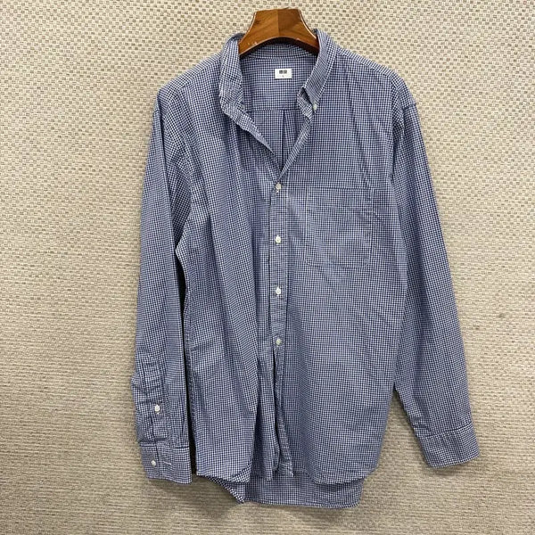 [BUNJANG] Uniqlo Checkered Shirt L / 유니클로 체크 셔츠 L H00068