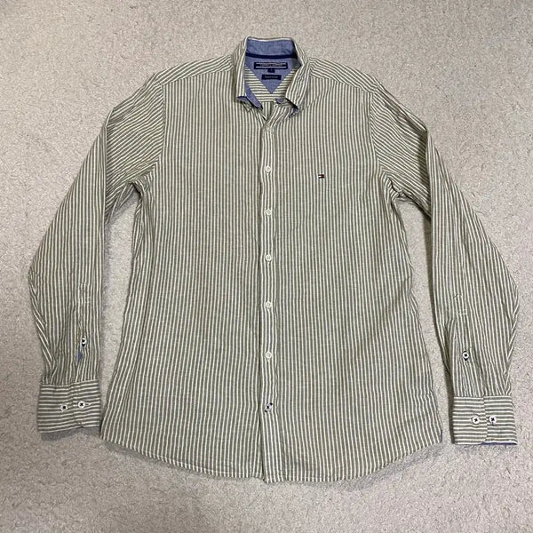 [BUNJANG] Tommy Hilfiger Striped Shirt / 타미힐피거 스트라이프 셔츠 s