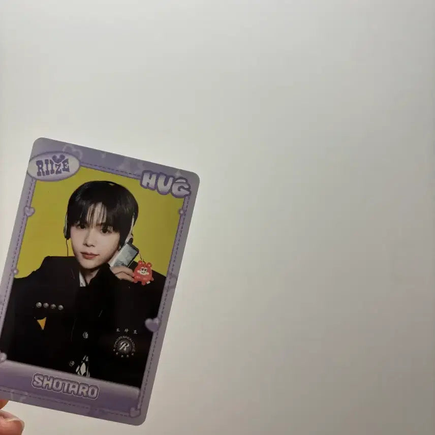 [BUNJANG] RIIZE Shotaro Hug Photocard / 라이즈 쇼타로 허그 트레카