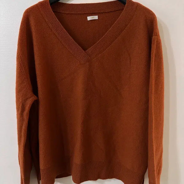 [BUNJANG] Cashmere V-Neck Knit / 캐시미어 브이넥 니트