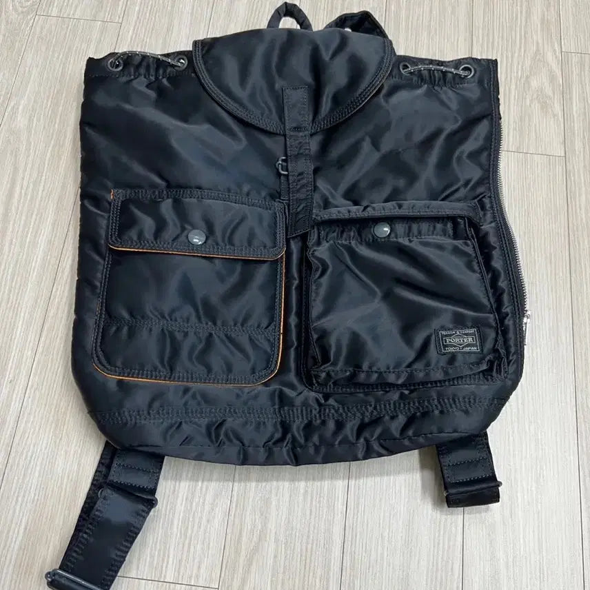 [BUNJANG] Porter Yoshida Tanker Rucksack Backpack (Black) / PORTER 요시다 포터 탱커 럭색 백팩(블랙)