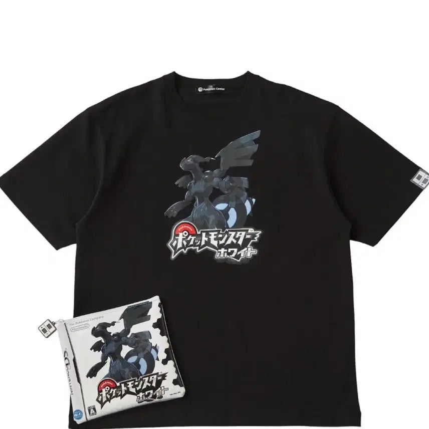 [BUNJANG] Pokemon 30th Anniversary Zekrom T-Shirt - Size M / 포켓몬 30주년 화이트 제크로무 티셔츠 M