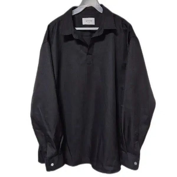 [BUNJANG] Ethos Oversized Women's Long-Sleeve Blouse Shirt XL / 에토스ETHOS 여자 춘추용 오버핏 여성 긴팔블라우스남방티셔츠XL