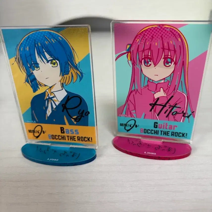 [BUNJANG] Bocchi the Rock! Acrylic Stand Bundle Set - Hitori, Ryo / 일괄)봇치더락 아크릴 스탠드 히토리 료