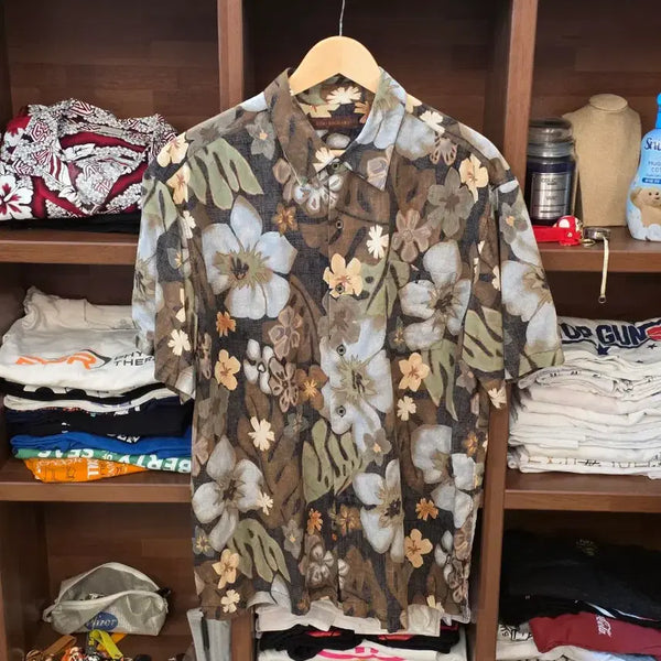 [BUNJANG] Tori Richard 100% Silk Hawaiian Shirt XL / Tori Richard 100% XL실크 하와이안 셔츠