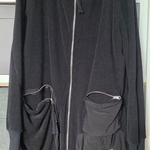 [BUNJANG] Thom Browne Long Zip-Up Hoodie / 톰크롬 롱후드 집업
