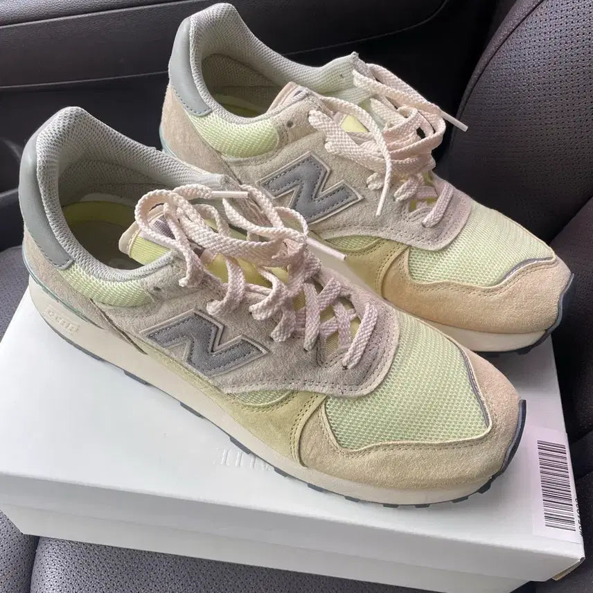 [BUNJANG] New Balance x Auralee 475 Aloe Wash Beachnut Sneakers (US 9) / 뉴발란스 x 오라리 475 알로에 워시 비치넛 270