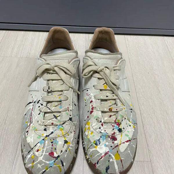 [BUNJANG] Maison Margiela Replica German Army Trainers / 메종 마르지엘라 페인팅 독일군 260(41)