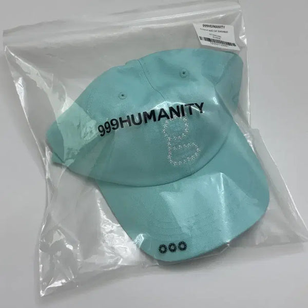 [BUNJANG] 999 Humanity Glowup Collaboration Mint Ball Cap / [os] 999휴머니티 글로우업 볼캡 민트 새상품