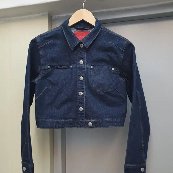 [BUNJANG] Levi's LEJ Denim Cropped Denim Jacket S / 리바이스 LEJ 데님 크롭 청자켓 S