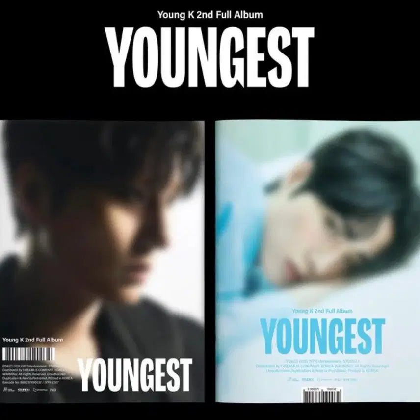 [BUNJANG] DAY6 Young K Youngest Photobook Version (2 Types 1 Set) / 데이식스 영케이 영기스트 포토북버전 (2종 1set)