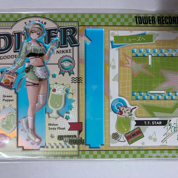 [BUNJANG] Niki Tower Records Collaboration Aurora Acrylic Stand (Sealed) / [미개봉] 니케 공식 타워레코드 콜라보 프리카 오로라 아크릴 스탠드