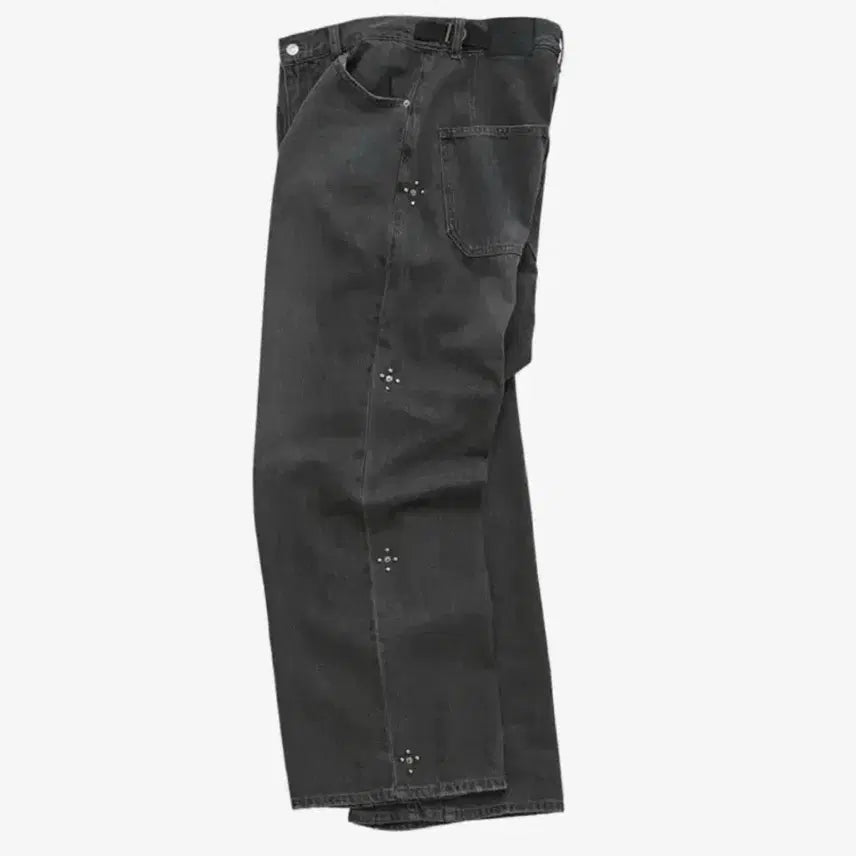 [BUNJANG] Politeru Rivet Goshima Denim Black Size 3 / (3) 폴리테루 리벳 고시마 데님 블랙