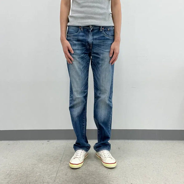 [BUNJANG] Levi's 504 Straight Denim Pants / Levis 리바이스 504 스트레이트 데님 팬츠 32