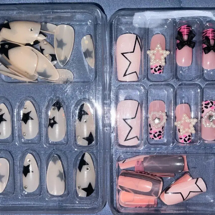 [BUNJANG] Temu Gyaru Nail Tips Set / 테무 네일팁 판매 갸루