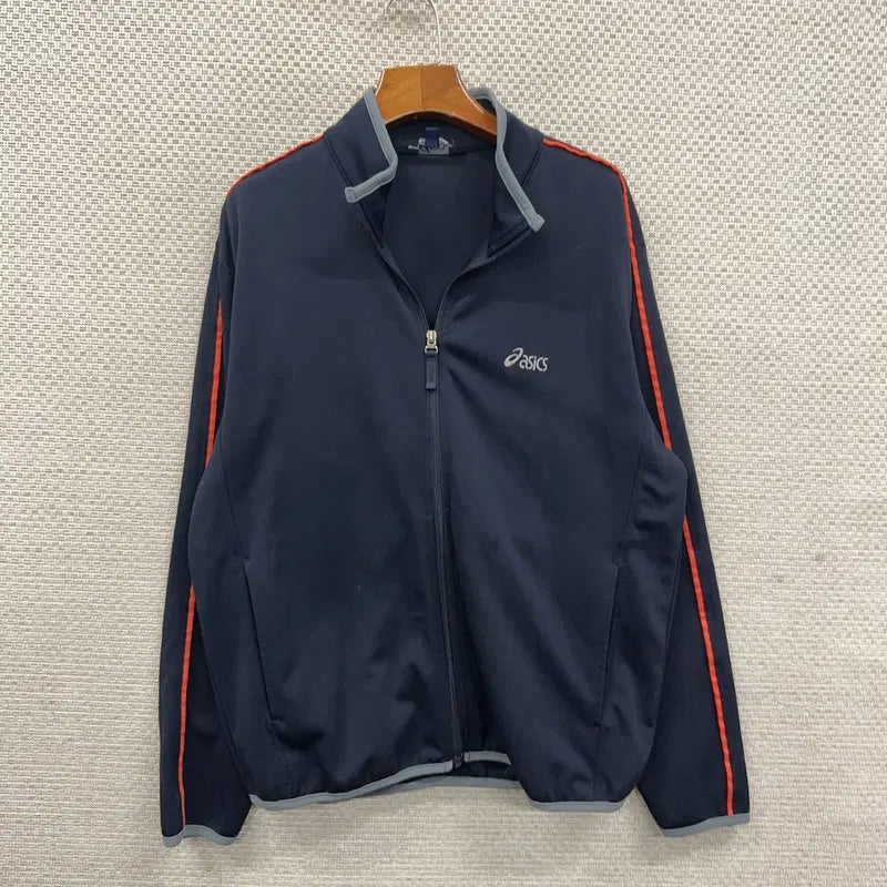 [BUNJANG] Asics Zip-Up Jersey 100 H00107 / 아식스 져지 집업 100 H00107