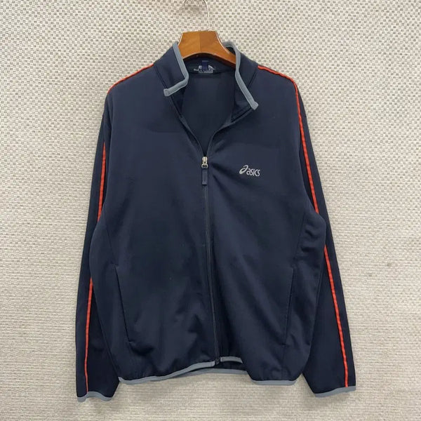 [BUNJANG] Asics Zip-Up Jersey 100 H00107 / 아식스 져지 집업 100 H00107