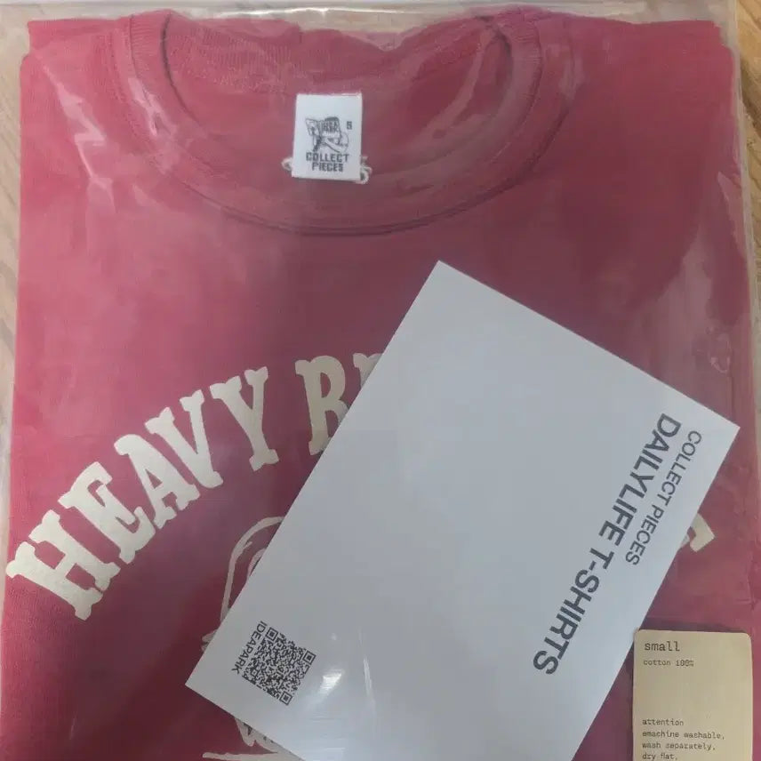 [BUNJANG] COLLECTPIECES HEAVY COTTON T-SHIRT / [S] 컬렉트피시스 HEAVY BUT MINET-SHIRTS s사이즈