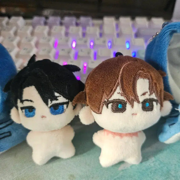 [BUNJANG] Gwedam Office 5cm Plush Doll Ryu Jaegwan + Choi Yowon Bundle Set / 괴담출근 공식 5깅 5cm 솜인형 류재관+최요원