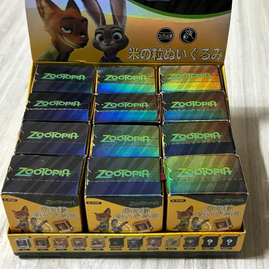 [BUNJANG] Zootopia Rice Ball Figure Full Box (1 Carton) / 주토피아 쌀알피규어 1카톤 풀박스