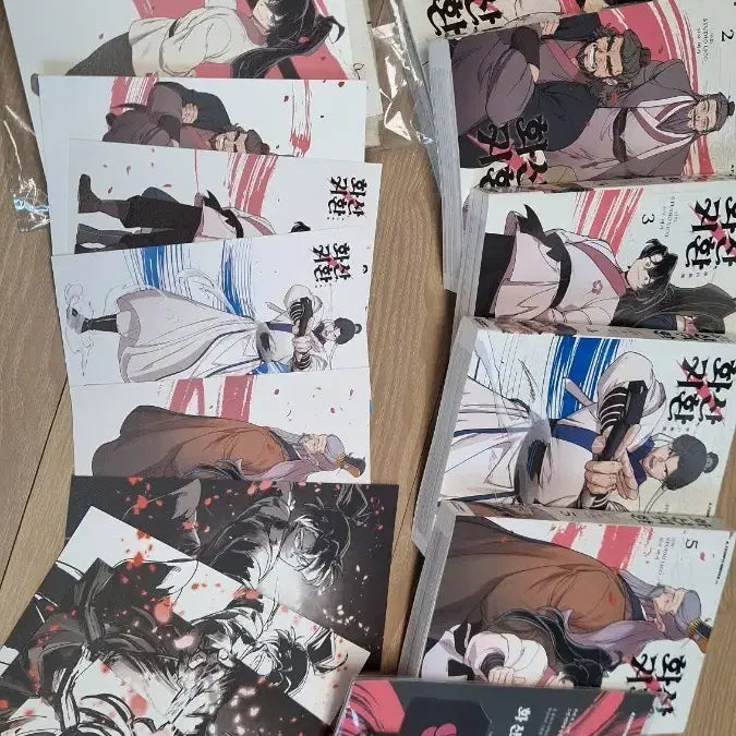 [BUNJANG] Return of the Mount Hua Sect Manhwa Volumes 1-5 First Edition Set / 화산귀환 만화 1~5권 초판 한정판 일괄