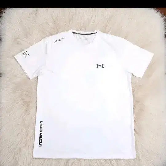 [BUNJANG] Under Armour Functional T-Shirt White / 언더아머 기능성 반팔티 화이트