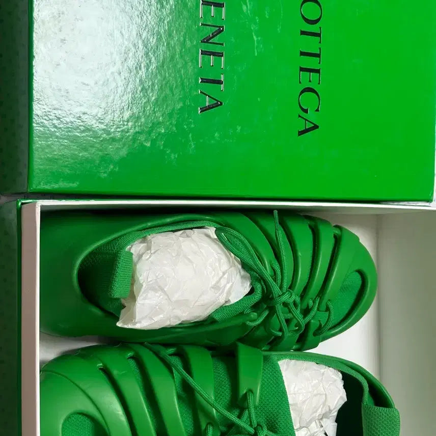 [BUNJANG] Bottega Veneta Trail Rubber Lace-Up Sneakers / 정품)보테가 베네타 트레일 러버 레이스업 스니커즈