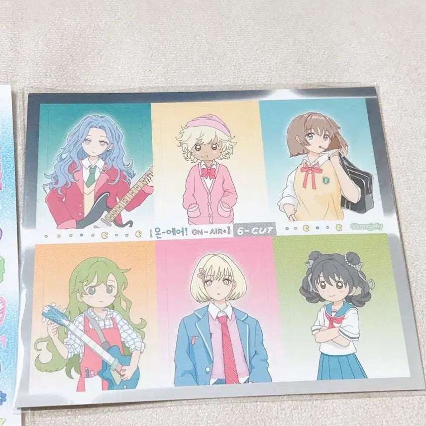 [BUNJANG] Profile Stickers for Journaling - "Kong Jelly" Style, Anime Girl Illustrations / 다꾸스티커 다꾸프로필스티커 다꾸띵 콩젤리스티커 인물다꾸 인물스티커 미소녀스티커 다꾸씰스티커 다꾸처분