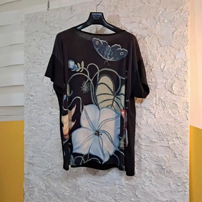 [BUNJANG] Imported 100% Silk Printing Design Blouse / 수입블라우스 프린팅디자인 실크100%