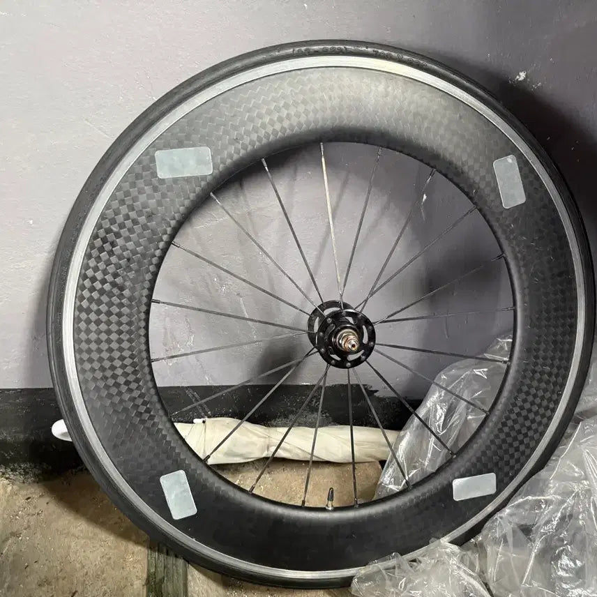[BUNJANG] Novatec 88 Rim Carbon Front Fixie Wheel / 노바텍 88림 카본 프론트 픽시