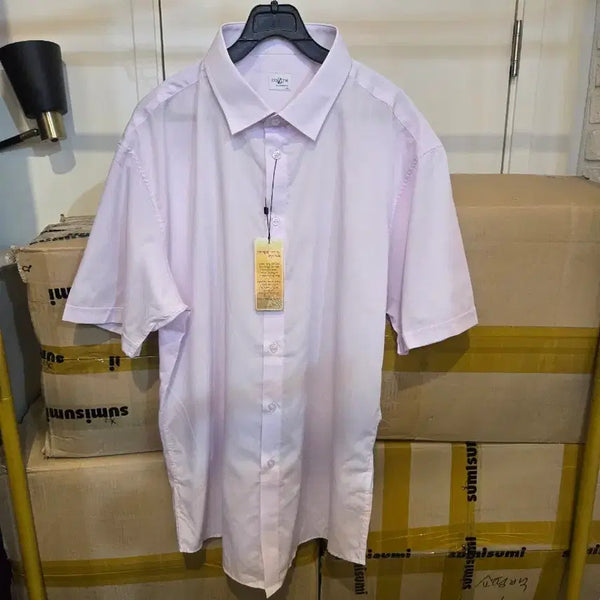 [BUNJANG] XIONGTIH Purple Short Sleeve Shirt Size 115 / XIONGTIH 셔츠 연보라색 반팔 115 새상품