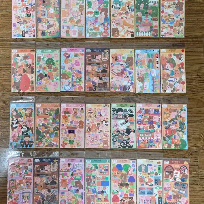 [BUNJANG] Insta Artist Sticker Set (230+ pcs) / 인스타 작가님 스티커. 다꾸.  200장.  택포