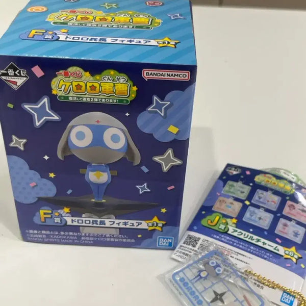 [BUNJANG] Sgt. Frog Keroro Zeroro Figure & Acrylic Charm Bundle Set / 개구리 중사 케로로 F상 +j상 도로로 일괄