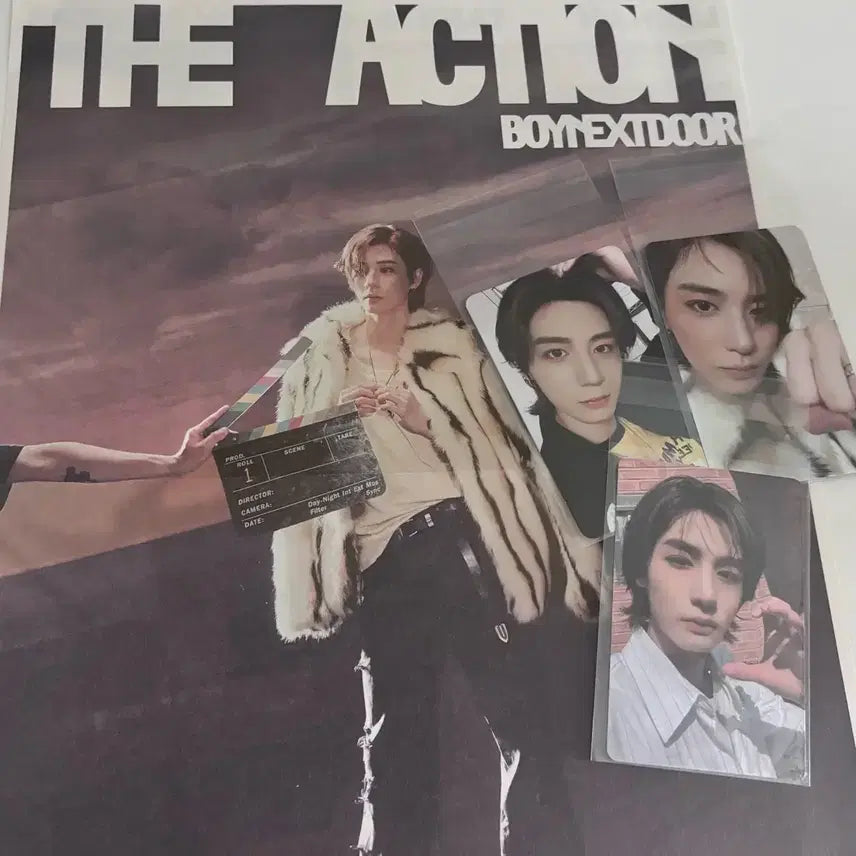 [BUNJANG] BOYNEXTDOOR THE ACTION Leehan Photocard & Poster Set / 보이넥스트도어 THE ACTION 디액션 이한 포스터 포토카드 포카 세트