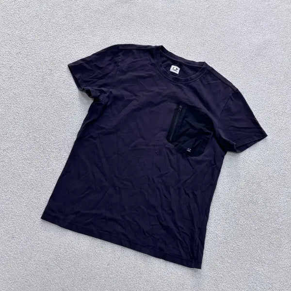 [BUNJANG] CP Company Men's Short Sleeve Pocket T-Shirt / 실측확인 CP컴퍼니 남성 포켓 반팔 티셔츠 0630E2