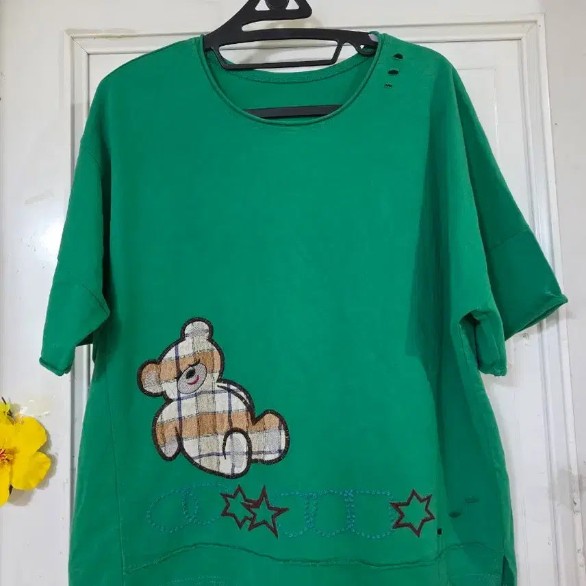 [BUNJANG] Cotton T-Shirt / 여름 시원한 고급스러운 디자인이쁜  면  티  거의새거