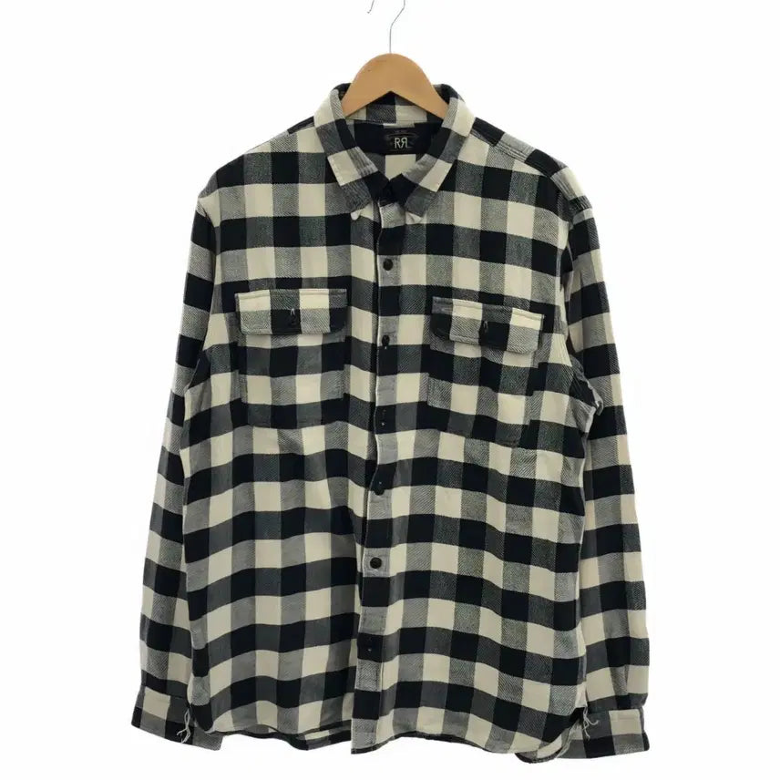 [BUNJANG] RRL Buffalo Check Twill Shirt L / 더블알엘 RRL 버팔로 체크 트윌 셔츠 L
