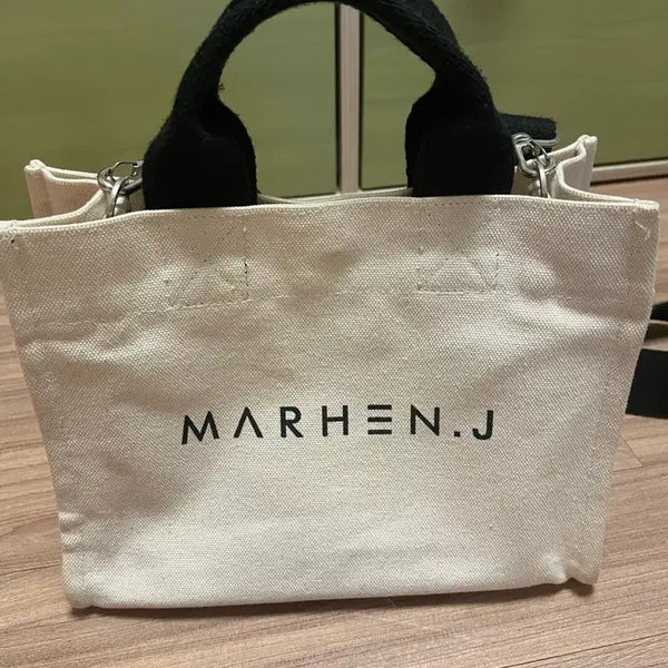 [BUNJANG] Marhen.J Beige Tote Bag / 마르헨제이 토트백 베이지