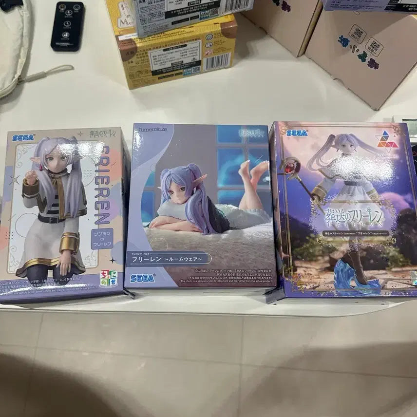 [BUNJANG] Frieren: Beyond Journey's End 3종 Set Frieren Figure (Sealed) / (미개봉)장송의 프리랜 3종 셋트