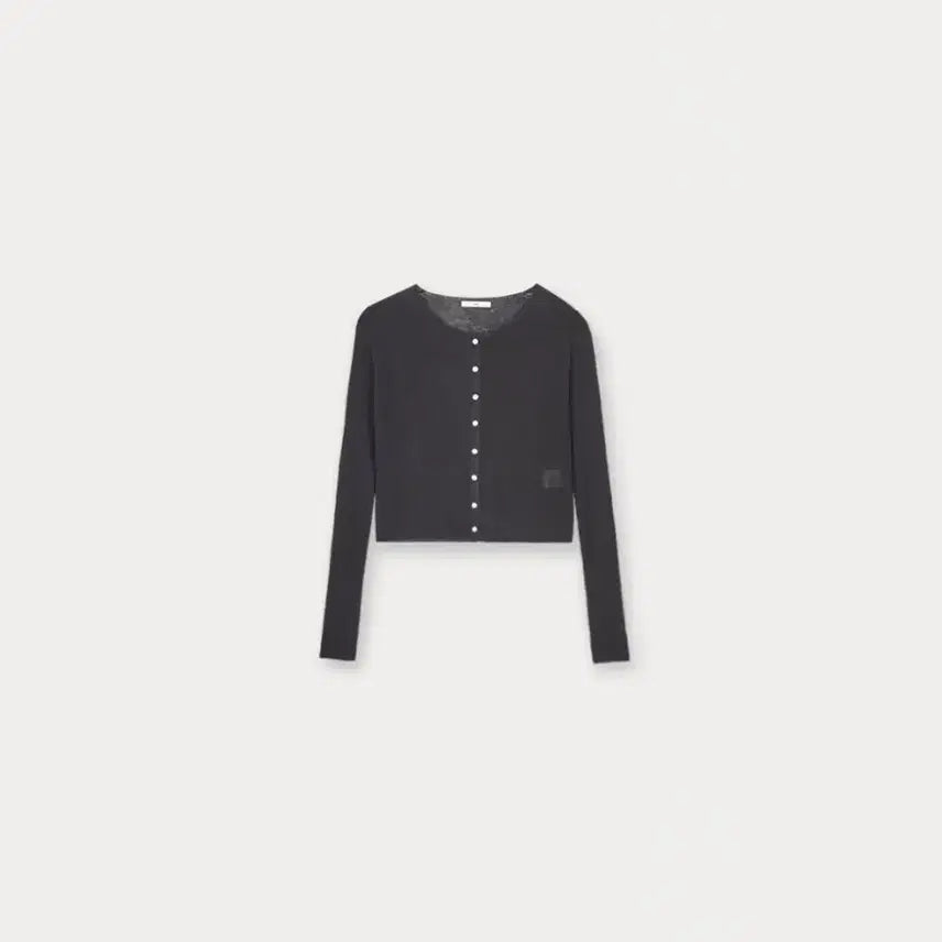 [BUNJANG] Onthecool Linen Cardigan Charcoal / [새상품] 온트 쿨 린넨 가디건 차콜