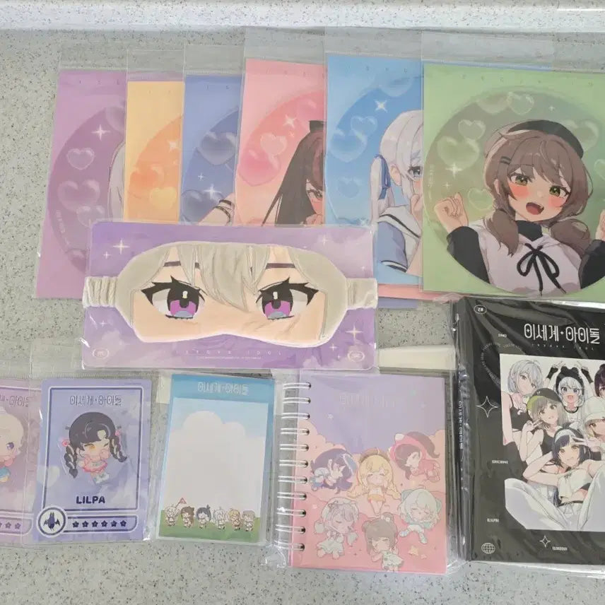[BUNJANG] Isegye Idol Merchandise Bundle Set / 이세계아이돌 굿즈 일괄 판매