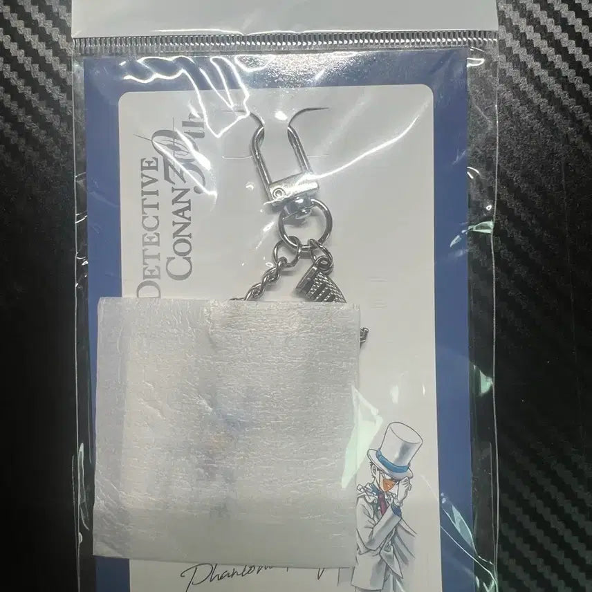 [BUNJANG] Detective Conan 30th Anniversary Keychain (Gun & Card Design) / 명탐정 코난 30주년 키홀더