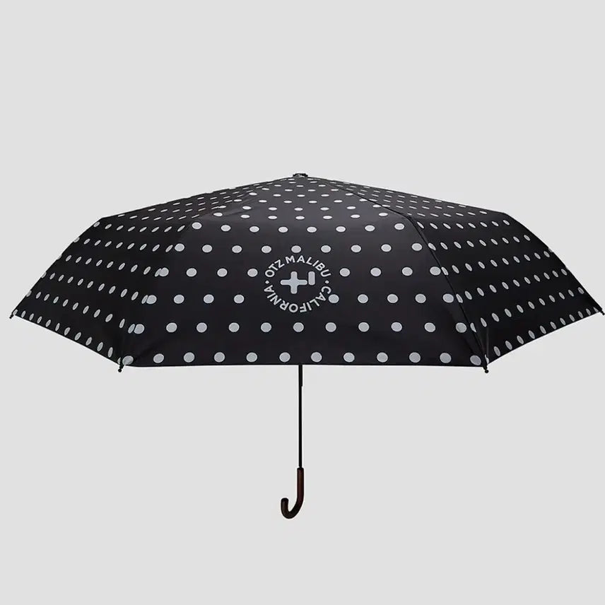 [BUNJANG] OCHIRainwear Dot Pattern 3-Section Manual Umbrella / 오찌 도트 양우산
