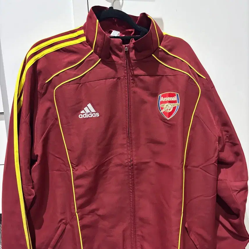 [BUNJANG] Adidas Arsenal UBP Track Top Noble Maroon Jacket / 아디다스 아스널UBP 트랙탑 노블 마룬 자켓 팝니다.!