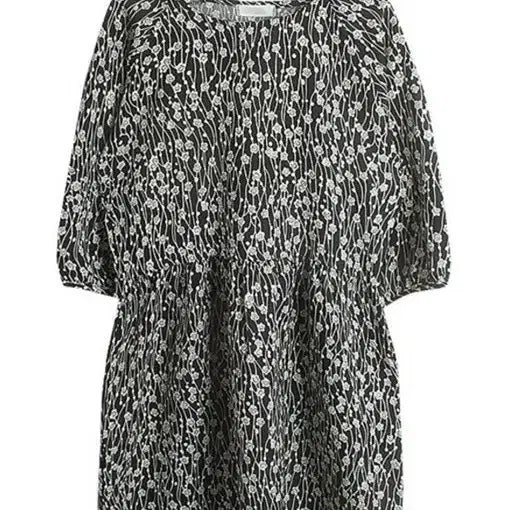 [BUNJANG] Black Elegant One-Piece Top / [새상품]세련 귀티 원피스 상의/블랙
