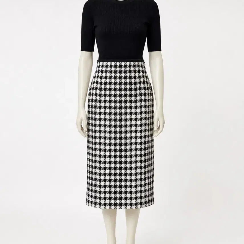 [BUNJANG] MICHAA Check Pattern Midi Skirt Size 55 / (텍달린새상품)미샤 스커트 55사이즈 판매합니다