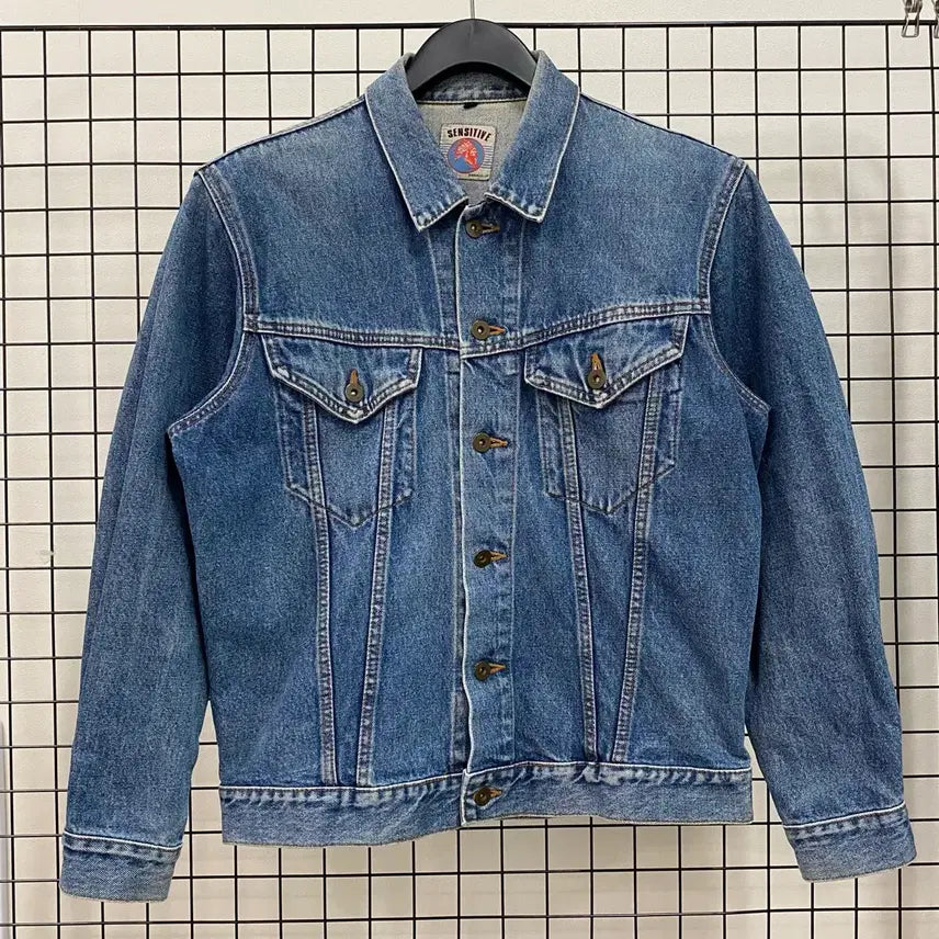 [BUNJANG] Bobson Denim Trucker Jacket / <M> bobson 밥슨 데님 트러커 자켓